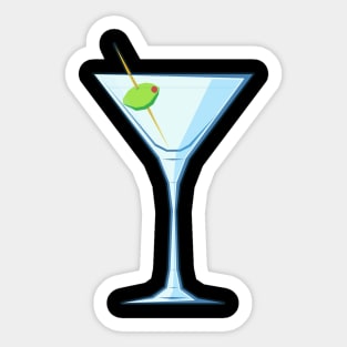 Martini Sticker